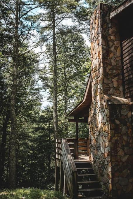 Deer Run Cabin At 36 North - Hot Tub Purlear Dış mekan fotoğraf